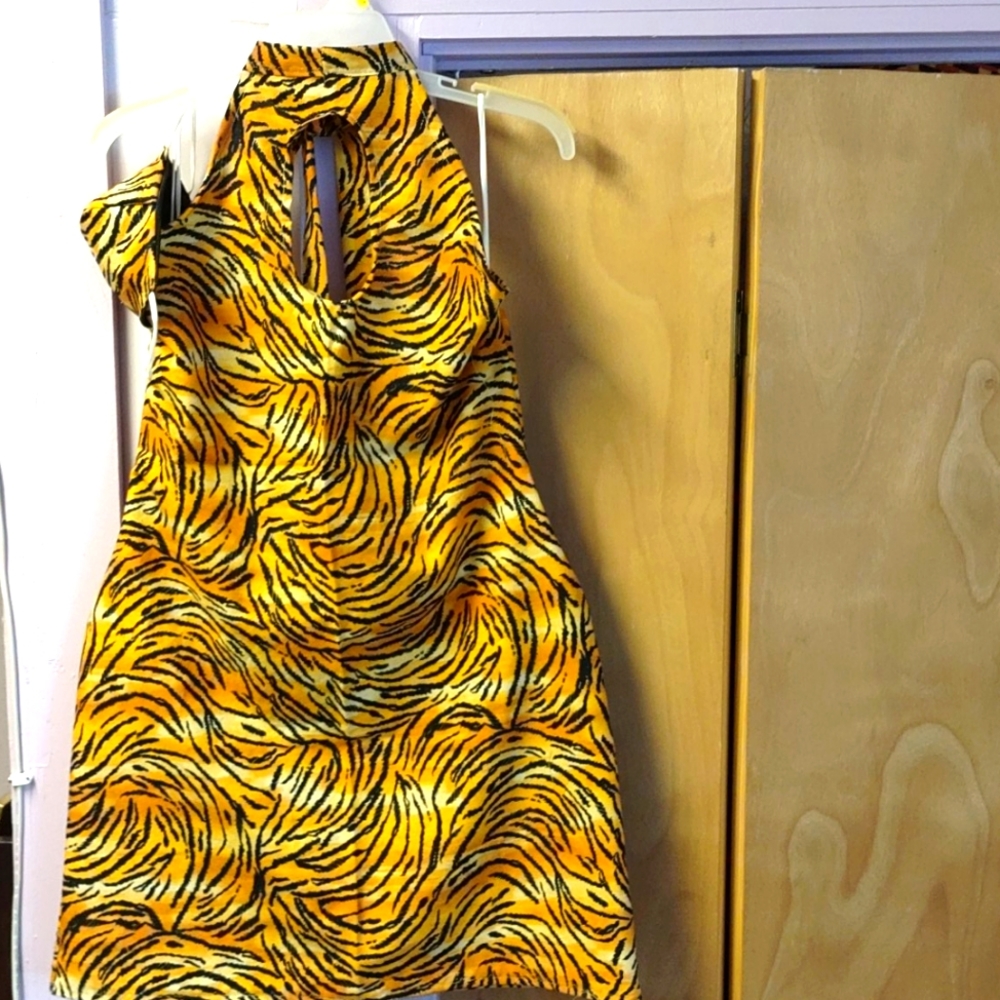 Tiger Lady dress and mask